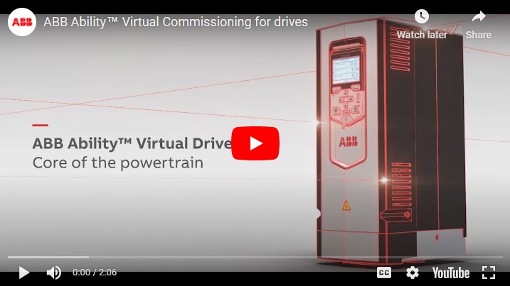 ABB Ability™ Virtual Commissioning for Drives Video