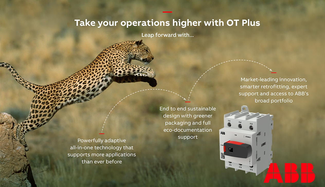 Take your operations higher with ABB OT Plus Switch Disconnectors