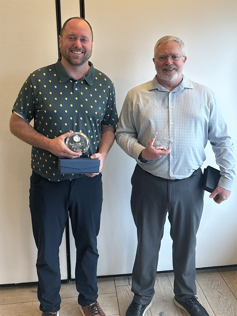 2025 VCA Team Collaboration Award Winners Mike Owsiak and Steve Littrell